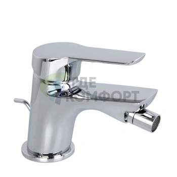 Смеситель для биде FIMA | Carlo Frattini Serie 4 с донным клапаном, хром (F3762CR) - фото 1