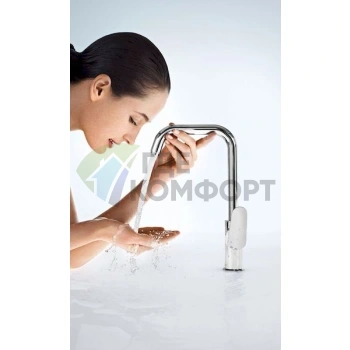 Смеситель Hansgrohe Focus 31609000 для раковины: однорычажный дизайн и комфорт - фото 3