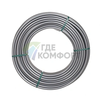 Труба универсальная ELSEN Stabil Triplex PE-Xc/Al/PE-RT II 20x2,9 100м для систем водоснабжения и отопления серебро (Элсен) - фото 3