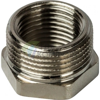 Футорка 3/4x3/8 никелированная Stout (Стоут) - фото 4