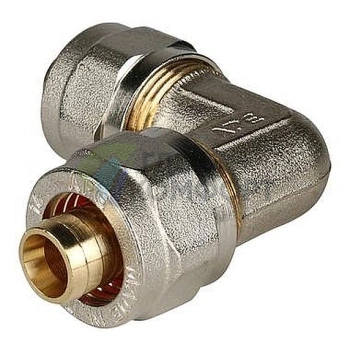 Stout Угольник 90° 16x16 для металлопластиковых труб винтовой - фото 3