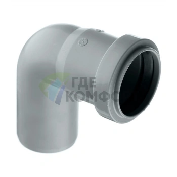 Отвод канализационный HTB 40 90° Ostendorf - фото 2