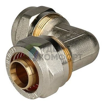 Stout Угольник 90° 26x26 для металлопластиковых труб винтовой - фото 3