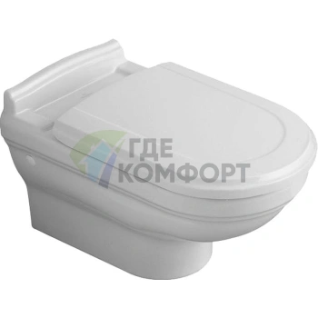 Подвесной унитаз Villeroy-Boch Hommage 6661 B0 R1 в цвете alpin