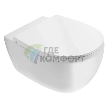 Унитаз подвесной Globo 4all MDS02.BI - фото 1