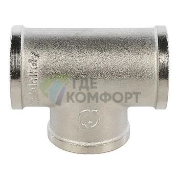 Stout Тройник ВВ никелированный 3/4 - фото 4