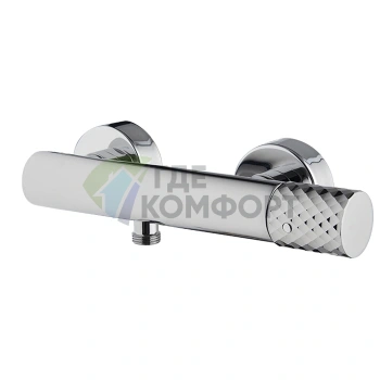 Смеситель для душа FIMA Carlo Frattini Spillo Tech настенный, хром (F3035/1XCR) - фото 1