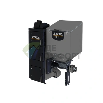 Твердотопливный котел Zota Twist Plus 50 - фото 1