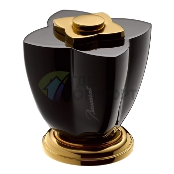 Вентиль смесителя THG Petale de Cristal Noir для раковины в полированном золоте (U6D-F01-35) - фото 1