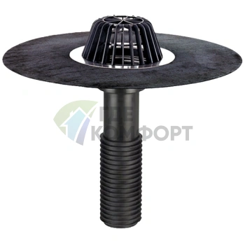 Кровельная воронка HL69H с листвоуловителем