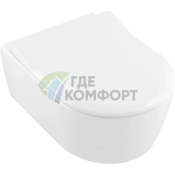 Унитаз подвесной Villeroy & Boch Avento 5656RS01 Alpin