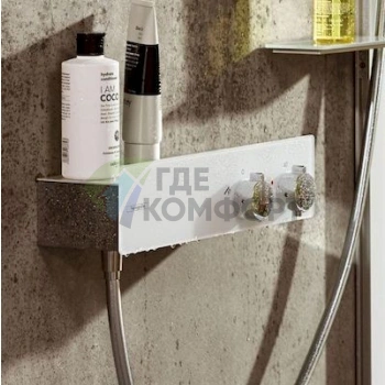 Термостат для душа Hansgrohe ShowerTablet 350 13102400 с защитой от ожогов - фото 2