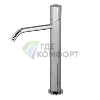 Смеситель для раковины FIMA Carlo Frattini SO: однорычажный, хром, с донным клапаном click-clack (F3181/HCR) - фото 1