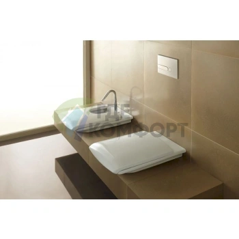 Подвесной унитаз Jacob Delafon Stillness E1303-00: элегантный и компактный дизайн - фото 2