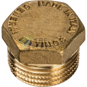 Заглушка STOUT НР 1/2 наружная резьба латунная - фото 2