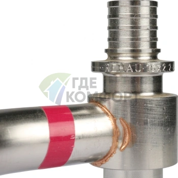 Трубка Т-образная 16/500 REHAU (РЕХАУ - 12408511001) - фото 2