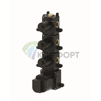 Встраиваемый термостат Almar 3 в 1: Управление 3 потребителями и 3 вентилями (E176003) - фото 1