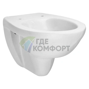 Комплект для скрытого монтажа: Инсталляция Geberit 458.124.21.1 с бачком и кнопкой + Подвесная чаша Jacob Delafon Patio E4187 + Сиденье с микролифтом + Шумоизоляция - фото 4