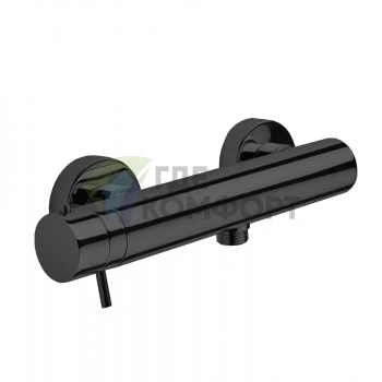 Смеситель для душа Bossini Oki наружный, 1/2, чёрный матовый (Z005131.073) - фото 1