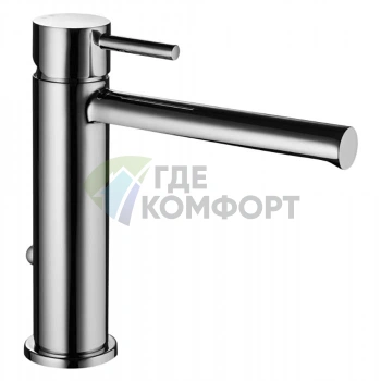 Смеситель для раковины Bossini Oki однорычажный, хром (с заглушкой 1 1/4) (Z005301.030) - фото 1