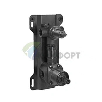 Внутренний механизм смесителя Fantini для душа: переключение 2 источников с системой Eco 1/2 (17 00 A185A)