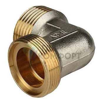 Stout Угольник-переходник с наружной резьбой 1x26 для металлопластиковых труб винтовой - фото 4