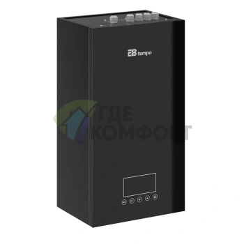 Настенный электрический котел E8 tempo EJA10V (черная стеклянная панель) - фото 2
