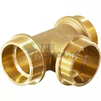 Тройник ННН Латунный ННН 2 TIM (ТИМ)