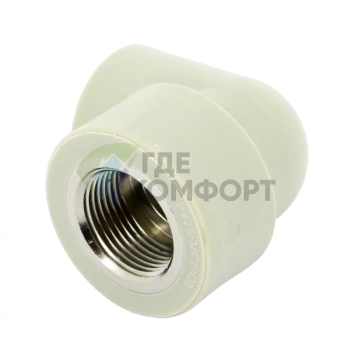 Угольник PPR с внутренней резьбой 25x1/2 FV-Plast - фото 3