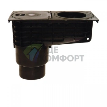 Трап 660/2-80 уличный для наружного приема воды из ливнестоков DN110/125 - фото 1