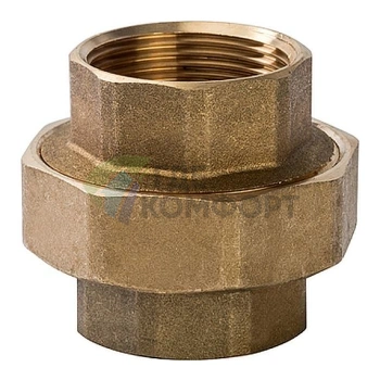 Разъемное соединение STOUT с внутренней резьбой американка ВB 1 1/4 латунное - фото 2