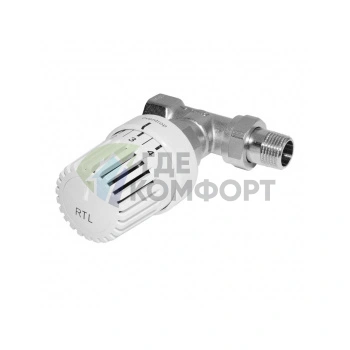 Ограничитель температуры обратного потока прямой 1/2 ВР/НР, PN10, Tmax 100°C Oventrop 1028464 (Овентроп) - фото 2