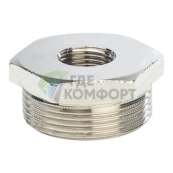 Футорка STOUT 1 1/4 x 1/2 никелированная - фото 1