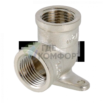 Угольник с креплением с внутренней резьбой 1/2 Valtec - фото 3