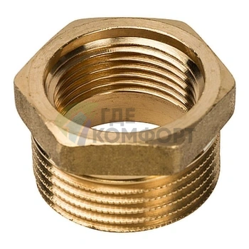 Футорка STOUT 1 x 3/4 латунная - фото 1