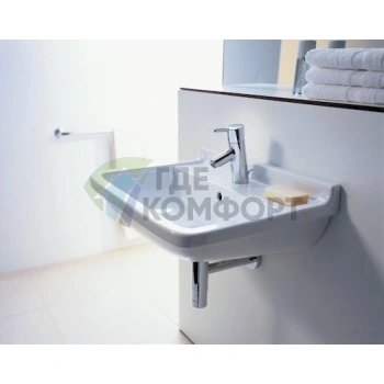 Комплект для ванной Hansgrohe Talis S: смеситель для раковины, смеситель для душа и душевая стойка - фото 2