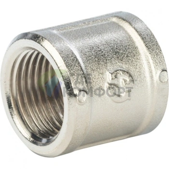 Муфта STOUT ВВ 1/2 внутренняя резьба никелированная - фото 3