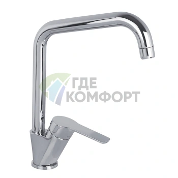 Смеситель для кухни FIMA Carlo Frattini Serie 4 с вращающимся изливом в хроме (F3797/1CR) - фото 1