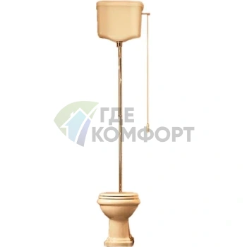 Унитаз Kerasan Retro 101101 с высоким бачком-гор. выпуск