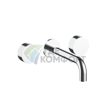 Настенный смеситель для раковины Fantini AF/21 хром (27 02 A813B) - фото 1