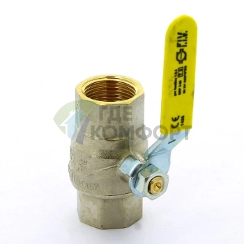 Кран шаровой для газа 1 1/4 внутренняя / внутренняя резьба, ручка рычаг F.I.V. Futurgas (Ф.И.В) - фото 3