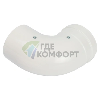 Элемент дымохода конденсационного Stout колено/адаптер DN60/100 90 градусов м/п PP-FE SCA-8610-210090 - фото 2