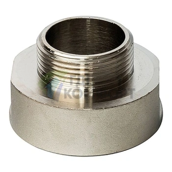 Переходник STOUT ВН 2 x 1 1/4 внутренняя/наружная резьба никелированный - фото 2