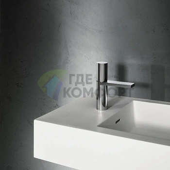 Смеситель для раковины Fantini Milano с нажимным донным клапаном, хром (31 02 3004F) - фото 1