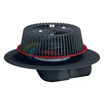 Воронка HL64FPowerSafe для аварийного водостока с вертикальным выпуском - фото 1