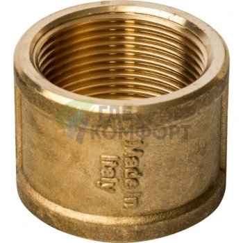Муфта STOUT ВВ 1 1/4 внутренняя резьба латунная - фото 2