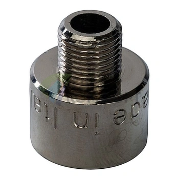 Переходник STOUT ВН 1/4 x 1/8 внутренняя/наружная резьба никелированный - фото 2
