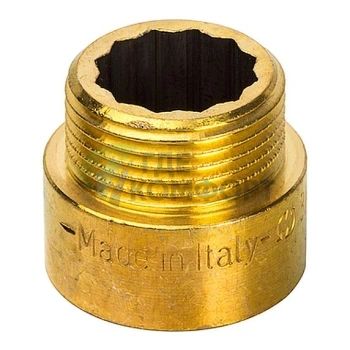 Удлинитель STOUT латунный 3/4 x 15 мм - фото 1