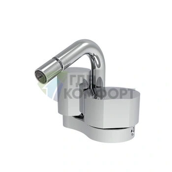 Смеситель для биде FIMA Carlo Frattini So: инновационный двухкомандный дизайн без ручек (F3172CR) - фото 1