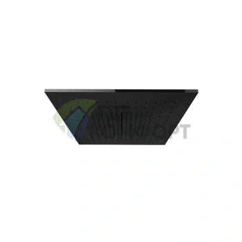 Накладная панель GESSI для потолочной душевой системы 500x500 мм Black Metal PVD (57016#706) - фото 1